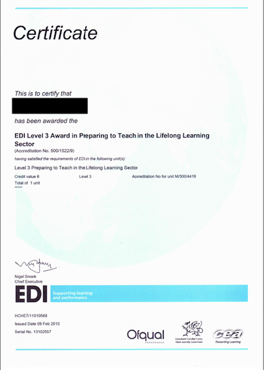 EDI - Level 3 Adults